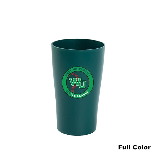 12 oz Wheat Straw Colored Toothbrush Cup Drinking Tumbler