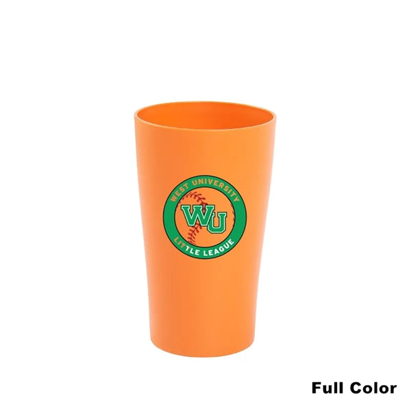 12 oz Wheat Straw Colored Toothbrush Cup Drinking Tumbler