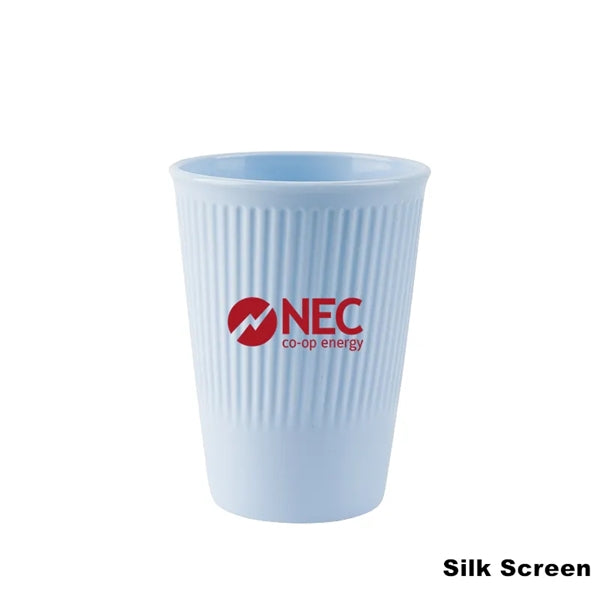 12 oz Wheat Straw Colored Toothbrush Cup Drinking Tumbler