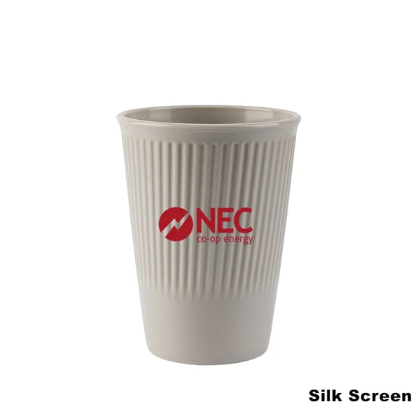 12 oz Wheat Straw Colored Toothbrush Cup Drinking Tumbler