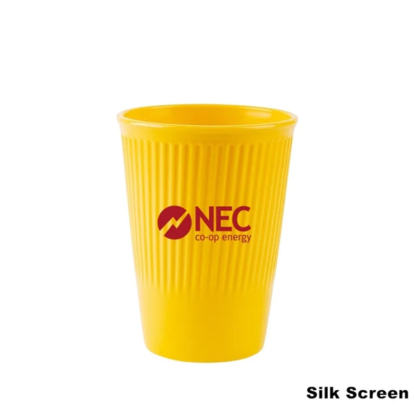 12 oz Wheat Straw Colored Toothbrush Cup Drinking Tumbler