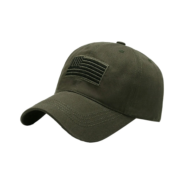Camo Cap With Tactical Patches