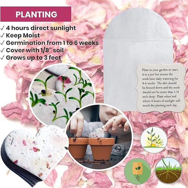 Bookmark With Seeds