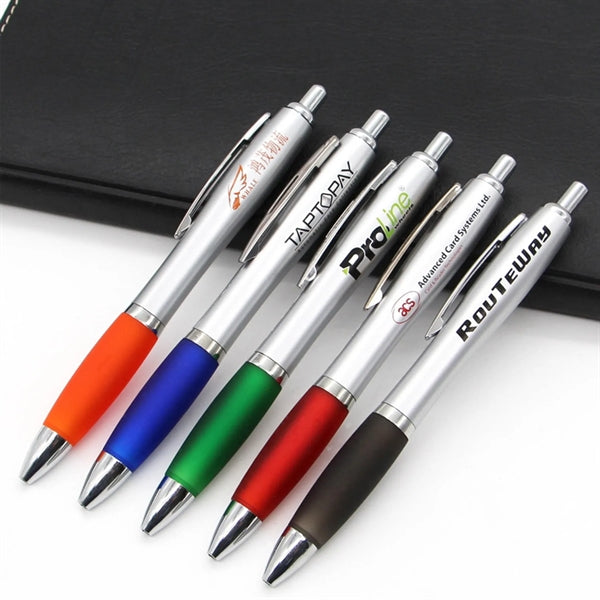 Office Stationery Push Action Ballpoint Pen