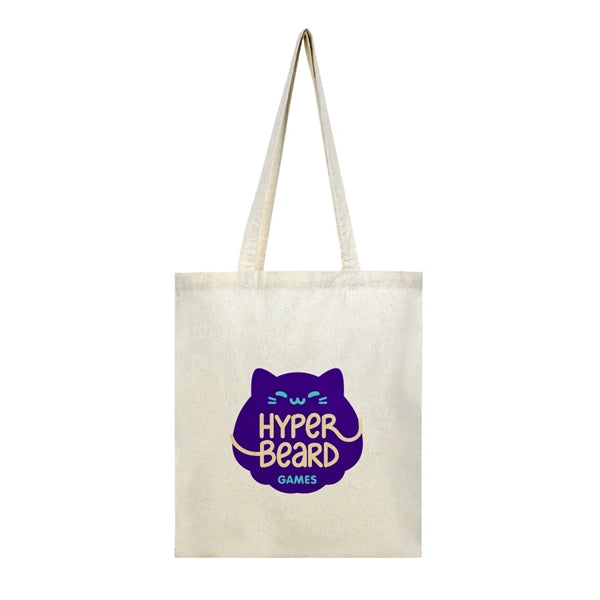 Alabaster Cotton Canvas Tote Bag
