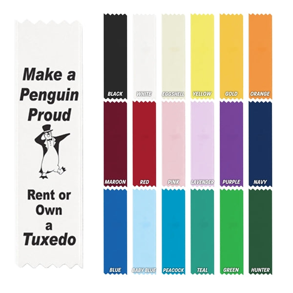 1 5/8" x 6" Premium Custom Ribbon