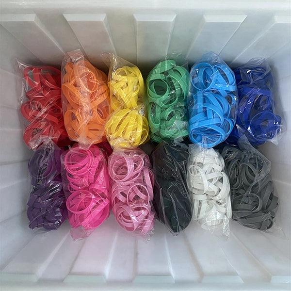 Silicone Colors Bracelets Rubber Wristbands