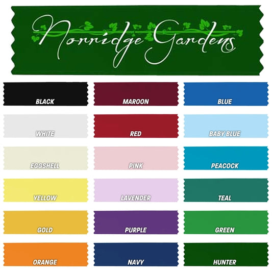 2 1/2" x 9" Premium Custom Ribbon