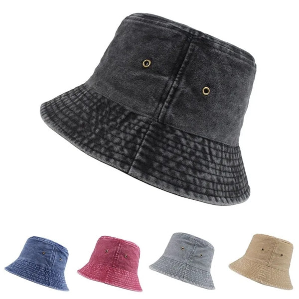 Denim Bucket Hat / Fisherman Cap - Adult Size