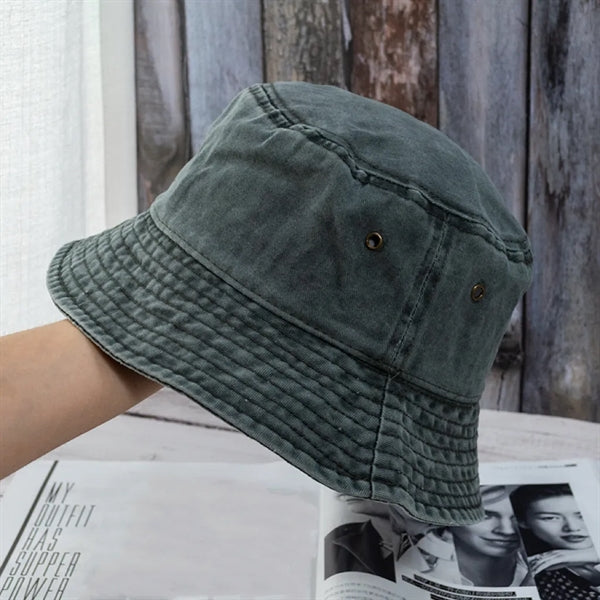 Denim Bucket Hat / Fisherman Cap - Adult Size