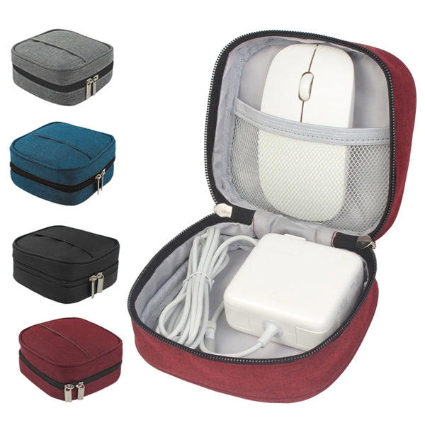 Mini Square Storage Bag For Data Cable