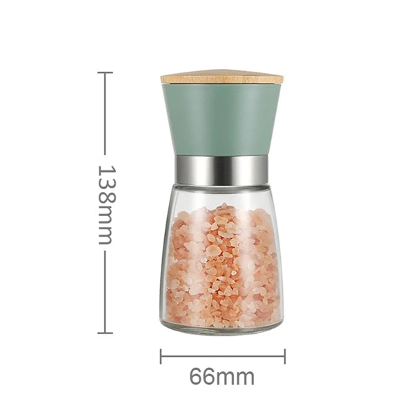 Bamboo Cap Salt Pepper Grinder