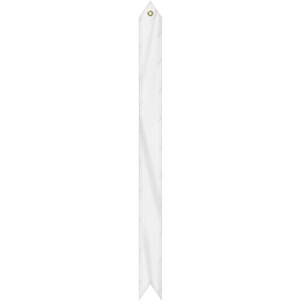 2 3/4" x 36" Custom Printed Knit Polyester Streamer