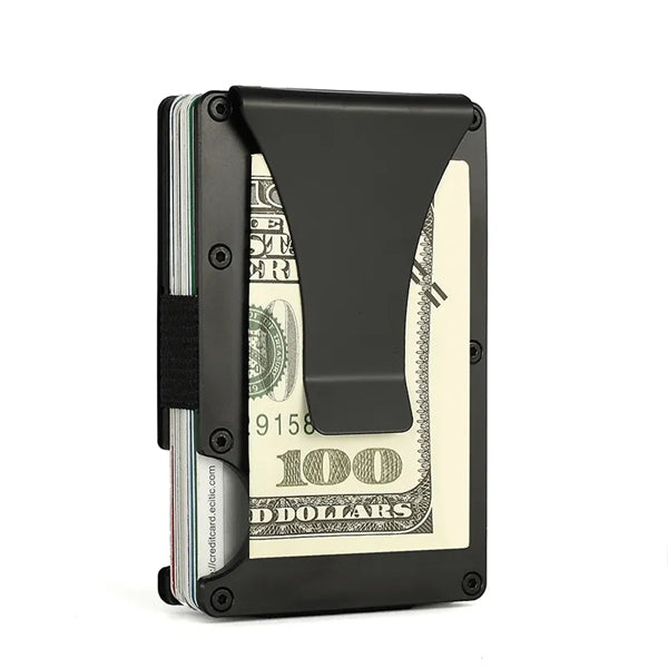 RFID Wallet + KEYCHAIN w/ Apple Tracker Holder GIFT SET