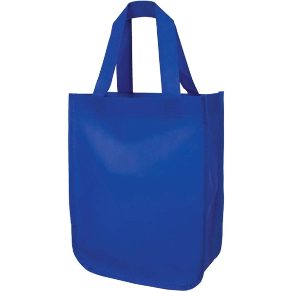 11.5" x 9" x 4" Small Matte Laminated Tote Bags