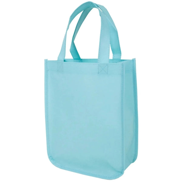 11.5" x 9" x 4" Small Matte Laminated Tote Bags