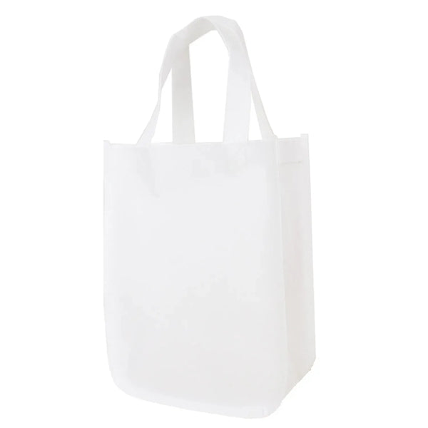 11.5" x 9" x 4" Small Matte Laminated Tote Bags