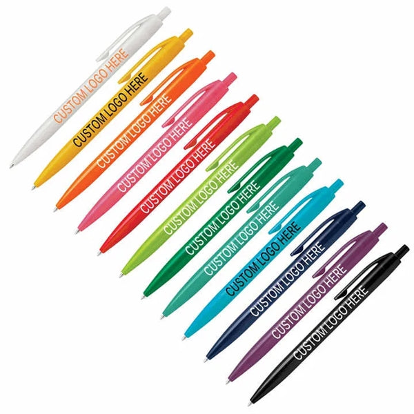 Retractable Plastic Ball Pen