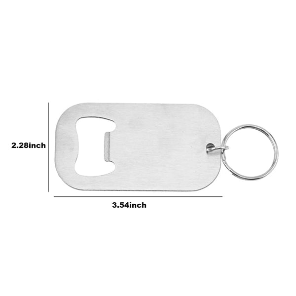 Stainless Steel keychain Bottle Beer Opener