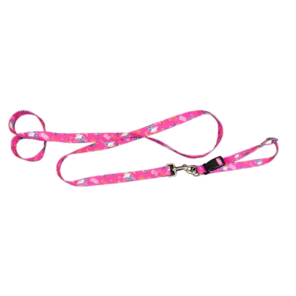 Large - Extra Large: 3/4" Wide Dye-Sub Pet Leash - Imported