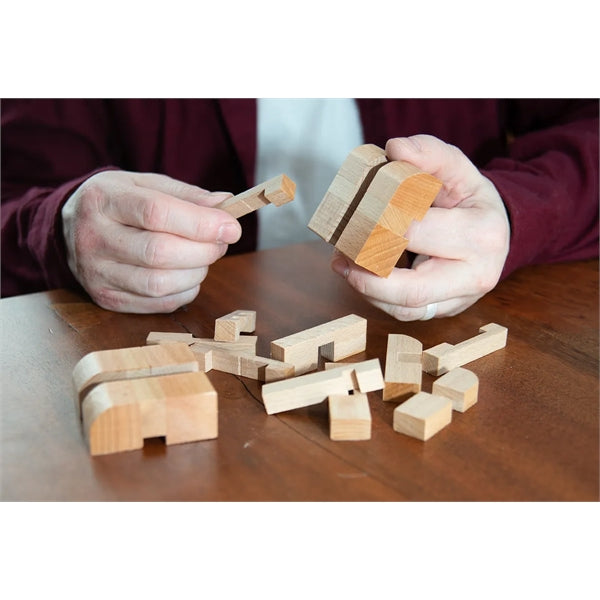 Wooden Rhombus Puzzle