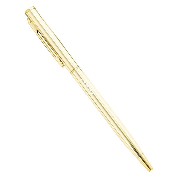 Golden Metallic Ballpoint Pen