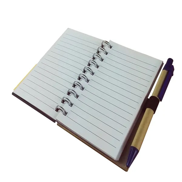 Convenient spiral notebook