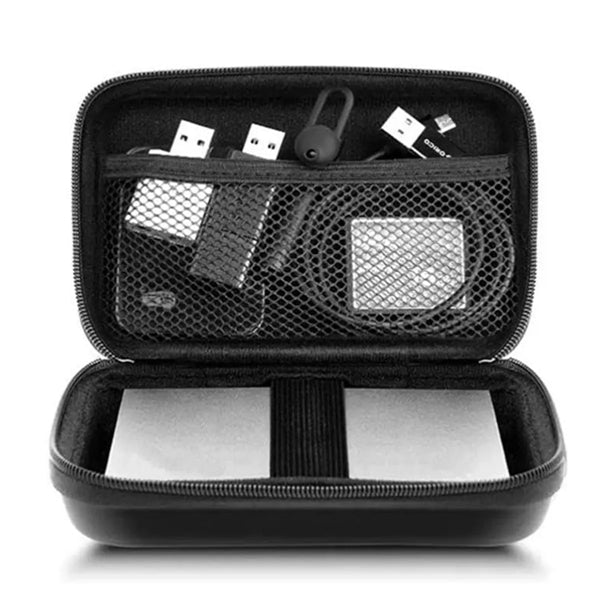 Cable Storage Pouch Resistant Hard Drive Organizer Bag