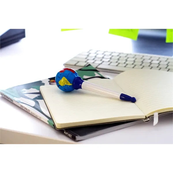 Rotating Globe Pen