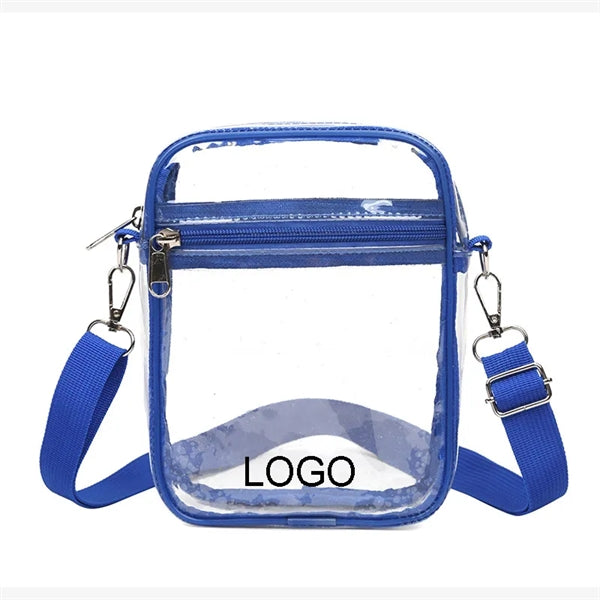 Clear PVC Crossbody Bag