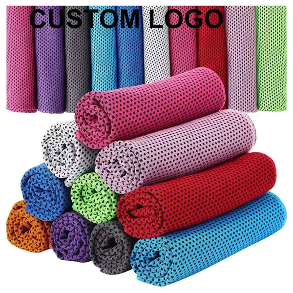 Microfiber Sport Cooling towel with logo