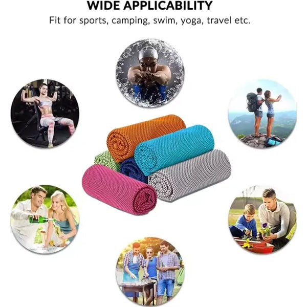 Microfiber Sport Cooling towel with logo