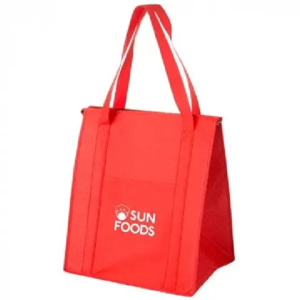 Imprinted Non-Woven Insulated Tote Bag