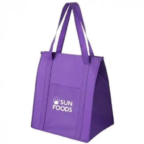 Imprinted Non-Woven Insulated Tote Bag