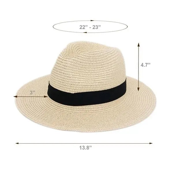 Wide Brim Straw Hat