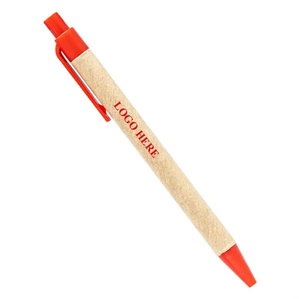 Colored Kraft Retractable Pens