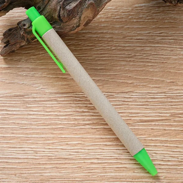 Colored Kraft Retractable Pens