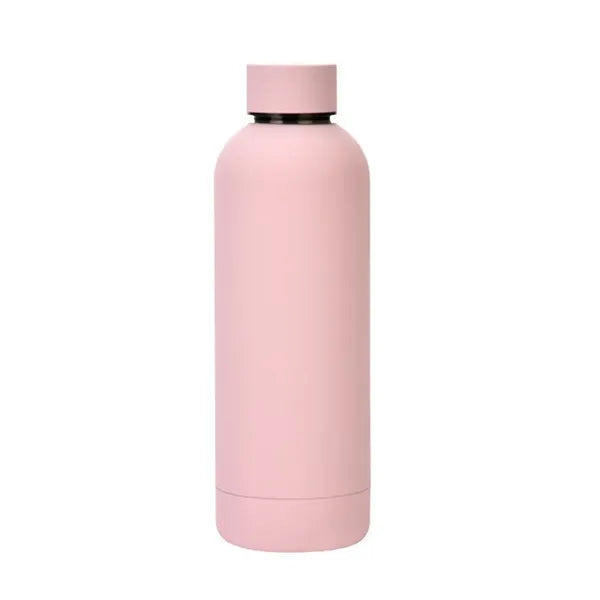 Rubberized 16oz (500ml) Stainless Steel Water Bottles