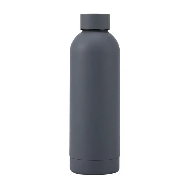 Rubberized 16oz (500ml) Stainless Steel Water Bottles