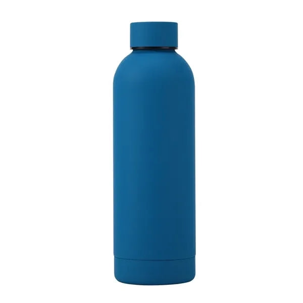 Rubberized 16oz (500ml) Stainless Steel Water Bottles