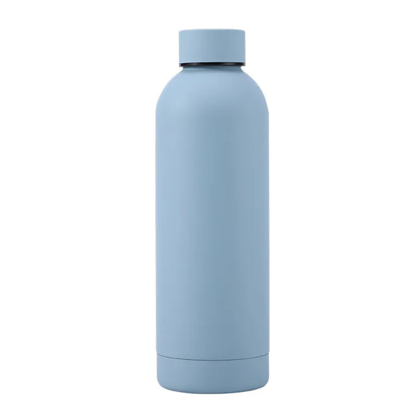 Rubberized 16oz (500ml) Stainless Steel Water Bottles