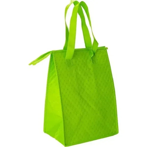Printed Zipper Insulated Lunch Tote Bags