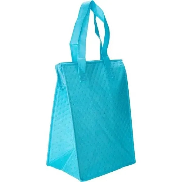 Printed Zipper Insulated Lunch Tote Bags
