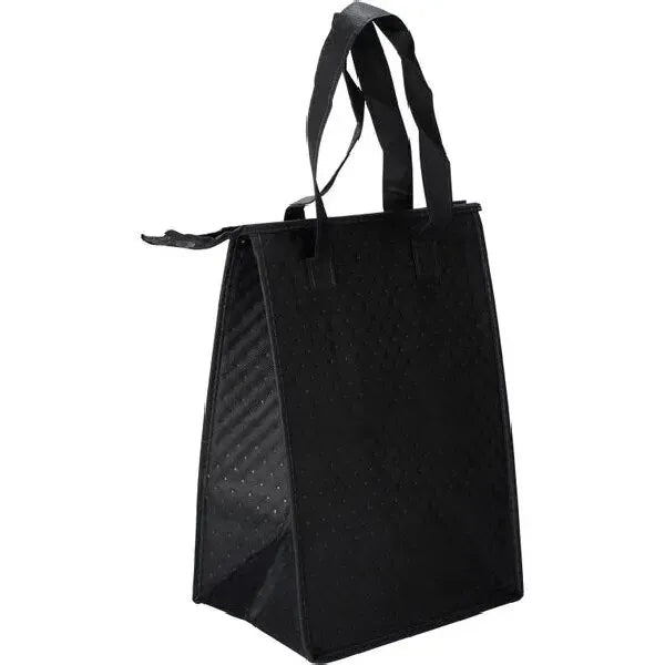 Printed Zipper Insulated Lunch Tote Bags