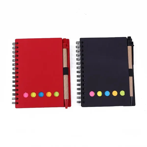 Spiral Notebook Lined Notepad with Pen