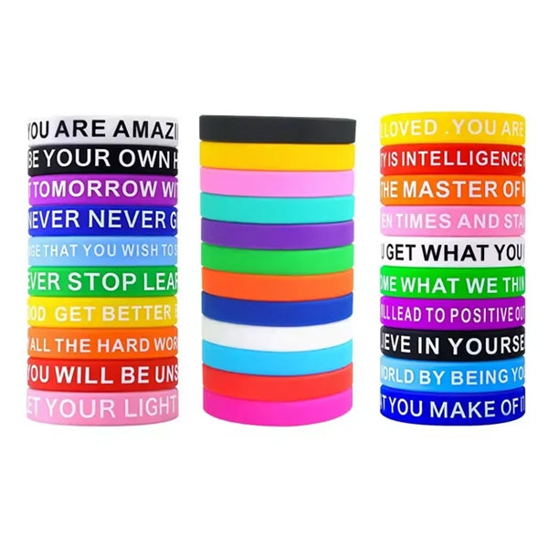 Printed Silicone Wristband