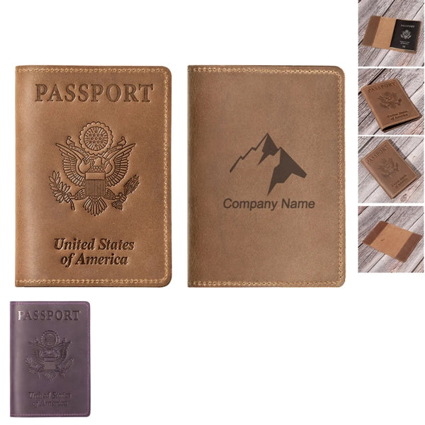 Leather Passport Cover