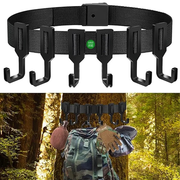 Treestand Strap Gear Hangers With Hooks