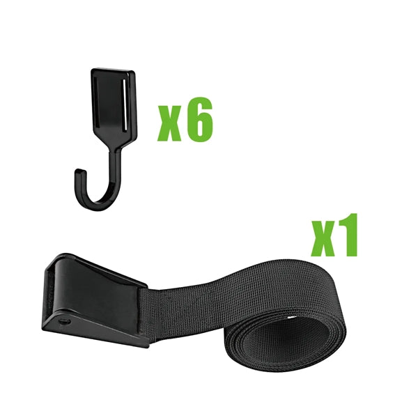 Treestand Strap Gear Hangers With Hooks