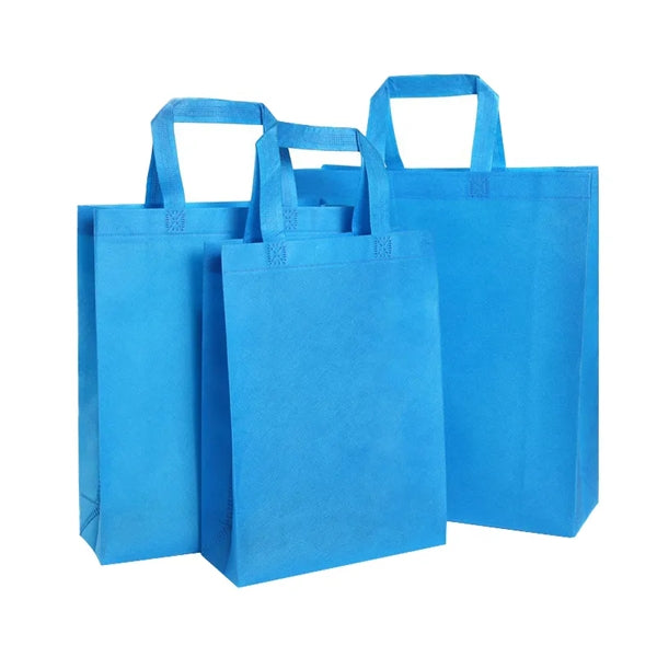 Non-Woven Vertical Foldable Tote Bags with Long Handle